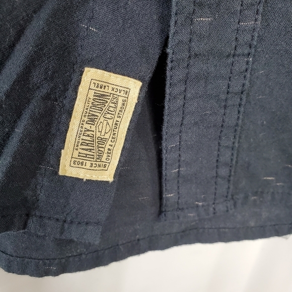 Men's Harley Davidson Button Front Slim Fit Shirt 3XL NWT - Picture 10 of 11